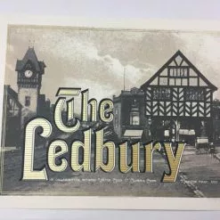 Gig Posters The Ledbury - 2013 Dan MacAdam Crosshair Poster Art Print