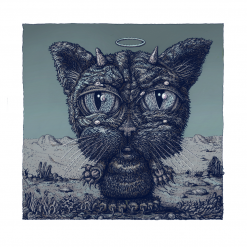 The Good Bad-Cat Variant - 2020 David Welker Poster, Art Print With COA