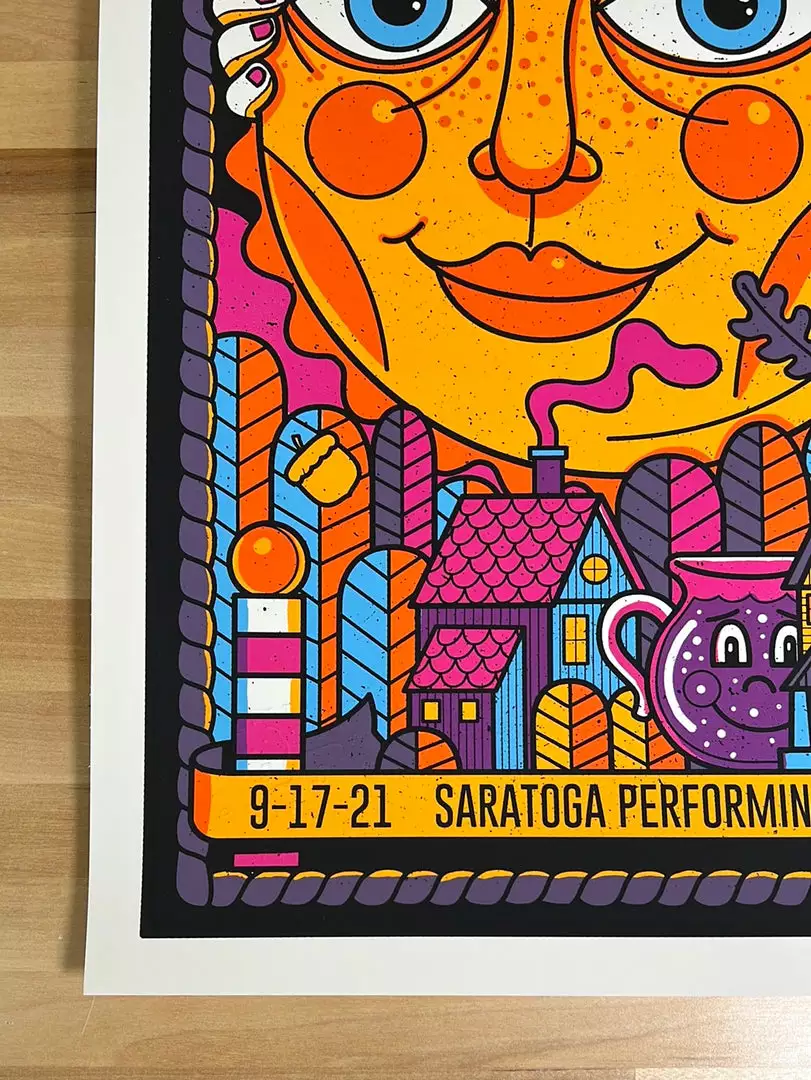 Methane Studios Dave Matthews Band - 2021 Methane Poster Saratoga, NY 9/17 Gig Posters 8 Methane Studios Dave Matthews Band - 2021 Methane Poster Saratoga, NY 9/17 Gig Posters