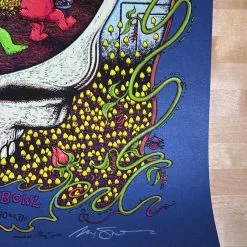 Gig Posters Dead & Company - 2021 Marq Spusta Poster Hollywood Bowl, CA Sapphire