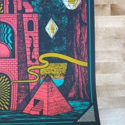 Billy Strings - 2021 Status Serigraph Poster Mobile, AL 4/9