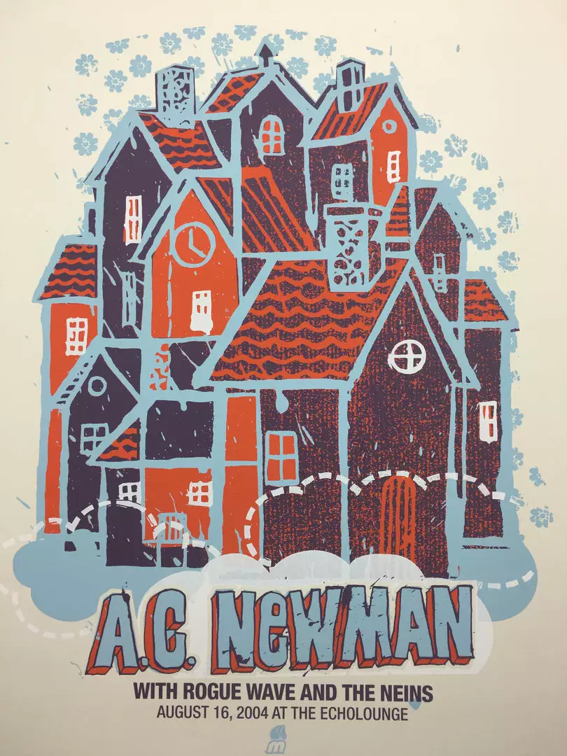 Gig Posters A.C. Newman - 2004 Methane Studios Poster Atlanta, GA Echo Lounge 3 Gig Posters A.C. Newman - 2004 Methane Studios Poster Atlanta, GA Echo Lounge