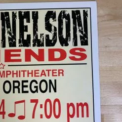 Willie Nelson - 2004 Franks Brothers 9/19 Poster Eugene, Oregon 10 Willie Nelson - 2004 Franks Brothers 9/19 Poster Eugene, Oregon