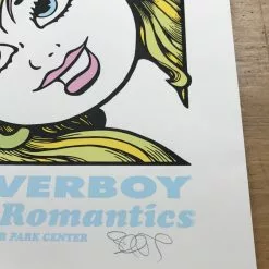 Rick Springfield - 2015 Billy Perkins Poster Cedar Park Center Gig Posters