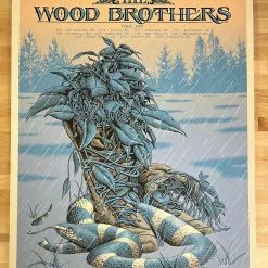 The Wood Brothers - 2017 Neal Williams Poster February Tour Gig Posters