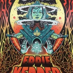 Eddie Vedder - 2019 Paul Jackson Poster Brussels, BEL Forest National | Vorst Nationaal