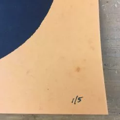 Bob Dylan The Rolling Stone - 2014 Brian Methe Art Print Orange Variant