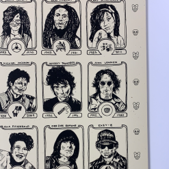 Dead Rock Stars - Fugscreens Studios Poster Art Print 14 Dead Rock Stars - Fugscreens Studios Poster Art Print