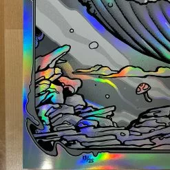 Sublime - 2022 Munk One Poster Red Rocks Morrison, CO FOIL Mono Colorado