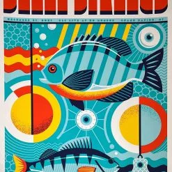 Billy Strings - 2021 Mike Tallman Poster Grand Rapids, MI 12/31 AP
