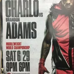Sold Out Posters Boxing - 2019 Poster Charlos Vs Adams