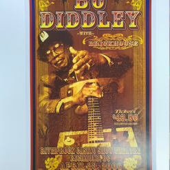 Bo Diddley - 2006 Bob Masse Signed Poster Richmond, BC