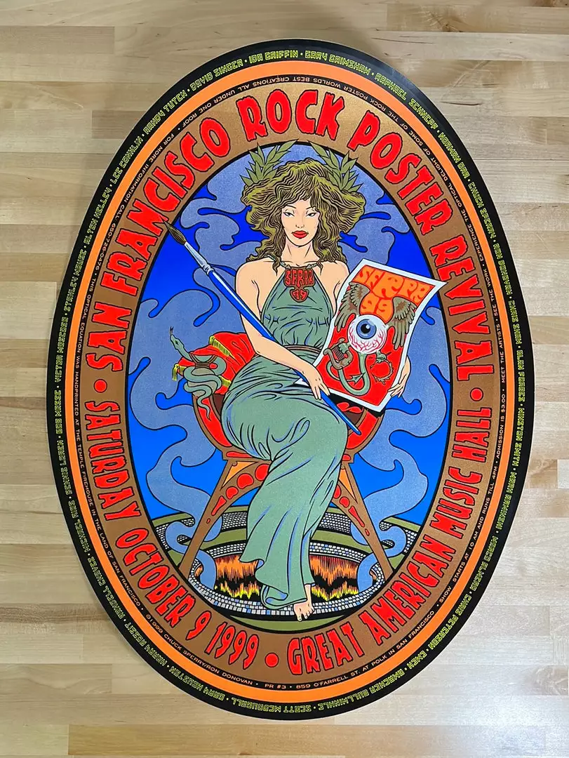 Firehouse Rock Poster Revival - 1999 Poster Vintage San Francisco, CA Gig Posters 4 Firehouse Rock Poster Revival - 1999 Poster Vintage San Francisco, CA Gig Posters