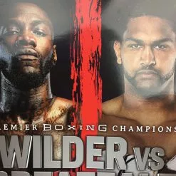 Sold Out Posters Boxing - 2019 Poster Wilder Vs Breazeale