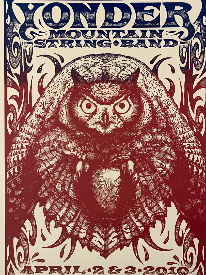 Yonder Mountain String Band - 2010 Michael Everett 1st Poster San Francisco, CA 3 Yonder Mountain String Band - 2010 Michael Everett 1st Poster San Francisco, CA