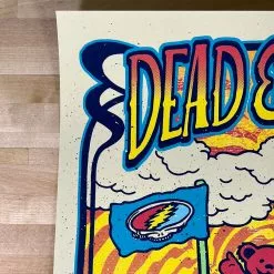 Gregg Gordon Gig Posters Dead & Company - 2021 Gigart Poster Cincinnati, OH Riverbend
