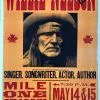 Willie Nelson - 2006 Hatch Show Print 5/14-15 Poster St. John's, Newfoundland