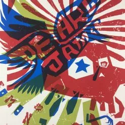 Ames Brothers Gig Posters Pearl Jam - 2005 Ames Design Poster Edmonton, AB, CAN Rexall Place