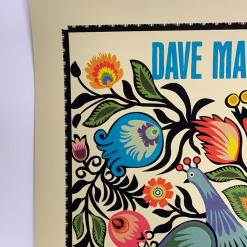 Dave Matthews Band - 2015 Methane Poster Gdansk, Poland Ergo Arena Gig Posters