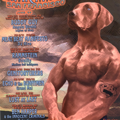 Sold Out Posters MHP 67 Maritime Hall - 1999 Poster June Buddy Guy, Rammstein San Fran 1st Gig Posters