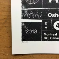 Arctic Monkeys - 2018 Delicious Design League Poster Montreal QC, Canada Osheaga 15 Arctic Monkeys - 2018 Delicious Design League Poster Montreal QC, Canada Osheaga