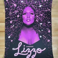 Lizzo - 2019 Tracie Ching Poster Philadelphia, PA The Met 9 Lizzo - 2019 Tracie Ching Poster Philadelphia, PA The Met