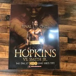Sold Out Posters Boxing Poster Hopkins Vs. Smith Jr. HBO PPV Poster