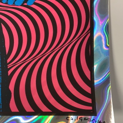 Bob Dylan - 2020 Carl Glover Poster Art Print Lava FOIL