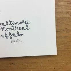 Zombi - 2006 Mike Budai Poster Multiple Venue Tour