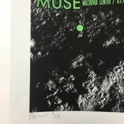 Muse - 2010 Todd Slater Poster Philadelphia, PA Wachovia Center Gig Posters