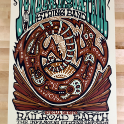 Yonder Mountain String Band - 2011 Jeff Wood Poster Red Rocks Morrison, CO