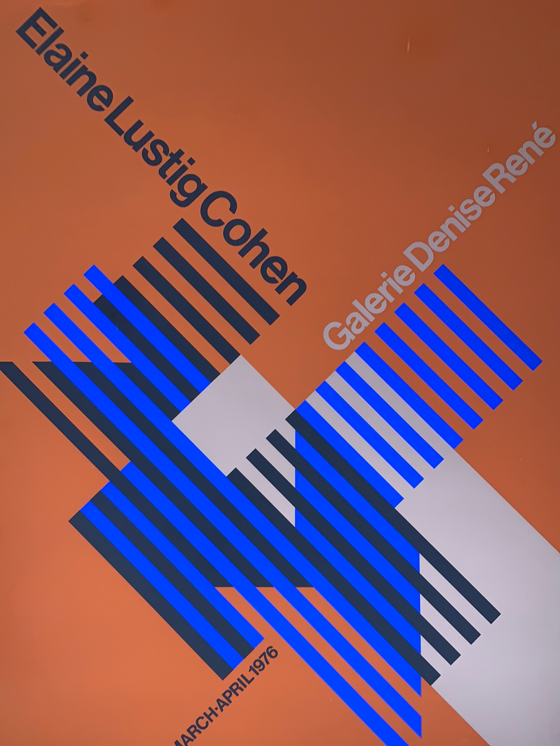 Elaine Lustig Cohen - 1976 Denise Rene Art Print Poster Original Vintage Art Prints 3 Elaine Lustig Cohen - 1976 Denise Rene Art Print Poster Original Vintage Art Prints