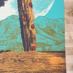 My Morning Jacket - 2015 Status Serigraph Poster Roll Call Peacock Gig Posters