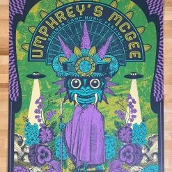 Umphrey's McGee - 2018 Status Serigraph Poster Summer Camp Festival Gig Posters