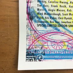 Melvins - 2006 Aesthetic Apparatus Poster Minneapolis, MN OX-OP Juxtapoz Show