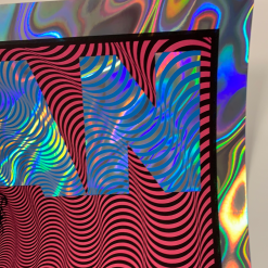 Bob Dylan - 2020 Carl Glover Poster Art Print Lava FOIL