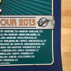 Eric Clapton - 2013 Ron Donovan Firehouse Poster European Tour Gig Posters 12 Eric Clapton - 2013 Ron Donovan Firehouse Poster European Tour Gig Posters