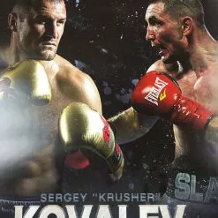 Sold Out Posters Boxing - 2017 Kovalev Vs Shabranskyy Poster