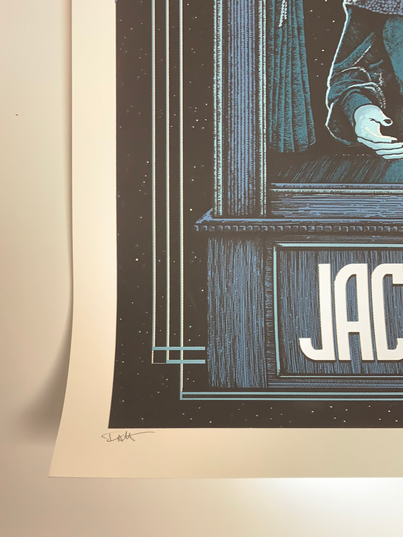Jack White - 2018 Pat Hamou Poster Brighton, GBR BHR Tour S/N 9 Jack White - 2018 Pat Hamou Poster Brighton, GBR BHR Tour S/N