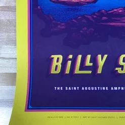 Half Hazzard Press Gig Posters Billy Strings - 2021 Half Hazard Poster St Augustine, FL 1st