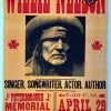 Gig Posters Willie Nelson - 2006 Hatch Show Print 4/29 Poster Peterborough, Ontario