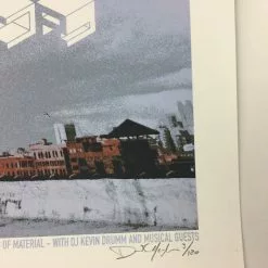 Frontier - 2010 Dan MacAdam Crosshair Poster Chicago, IL Empty Bottle