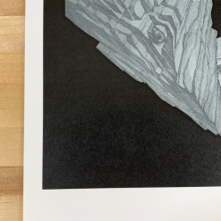 Yonder Mountain String Band - 2009 Travis Parr Poster Red Rocks Morrison, CO Colorado