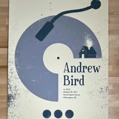 Andrew Bird - 2011 Nerl Says Design Poster Wilmington, DE