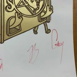 Melvins - 2007 Budai Poster St. Louis, MO Pop's Band Signed Gig Posters