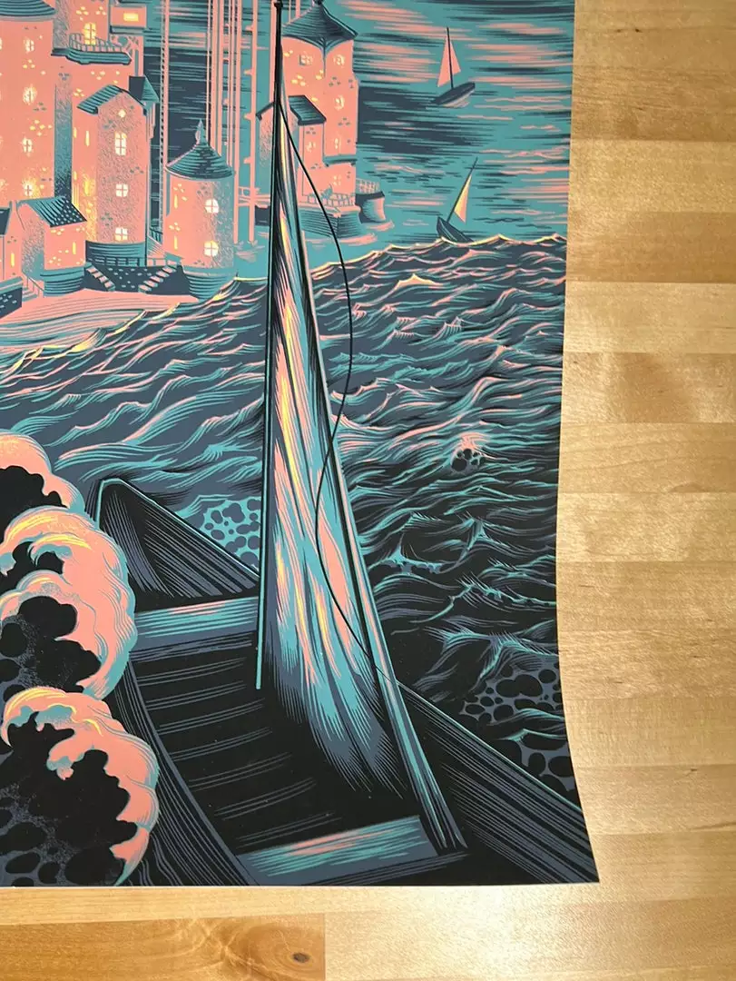 Gig Posters Dave Matthews Band - 2021 Paul Kreizenbeck Poster Clarkston, MI 7 Gig Posters Dave Matthews Band - 2021 Paul Kreizenbeck Poster Clarkston, MI