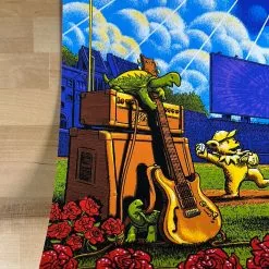 Dead & Company - 2021 James Flames Poster Chicago, IL Wrigley Field 14 Dead & Company - 2021 James Flames Poster Chicago, IL Wrigley Field