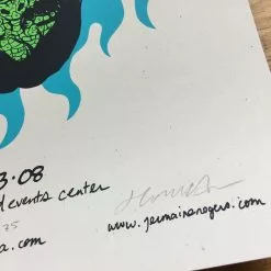 Queens Of The Stone Age - 2008 Justin Hampton Jermaine Rogers Poster Halifax, NS