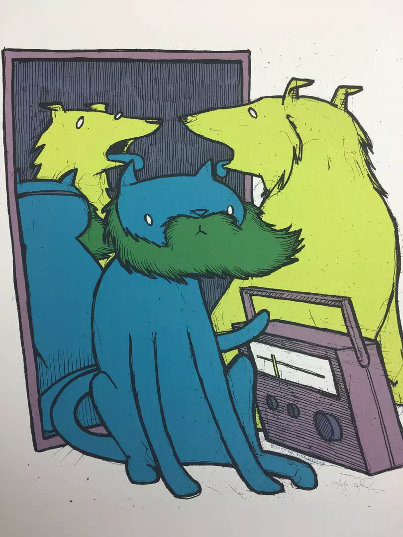 Fake Beard - 2009 Jay Ryan Art Print 3 Fake Beard - 2009 Jay Ryan Art Print