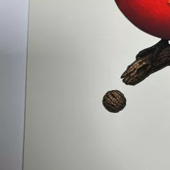 Art Prints Fat Bird - 2020 Mike Mitchell Poster Yellow Fronted Woodpecker AP